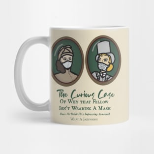 The Curious Case of the Missing Mask: Sherlock Holmes Covid-19 Mug